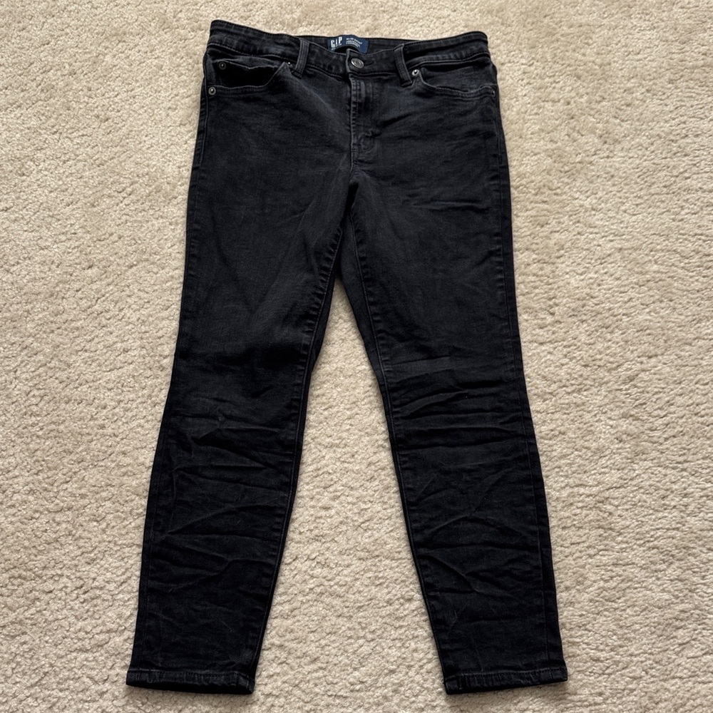 Women's Gap Black universal legging Jeans - Size 10 short